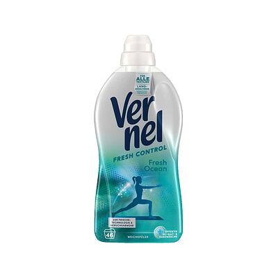 Vernel FRESH CONTROL Fresh Ocean Weichspüler flüssig, 1,012 l Vernel FRESH CONTROL Fresh Ocean Weichspüler flüssig, 1,012 l