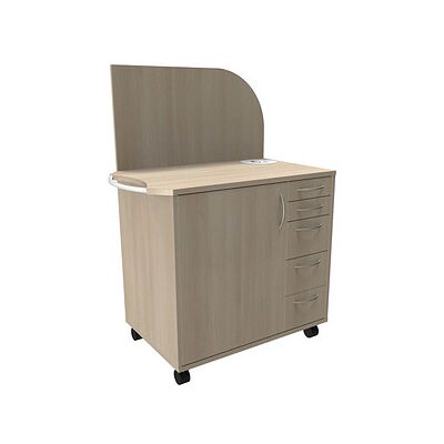 fm Sidney Bürowagen akazie 3 Ebenen 124,0 x 64,2 x 150,0 cm fm Sidney Bürowagen akazie 3 Ebenen 124,0 x 64,2 x 150,0 cm