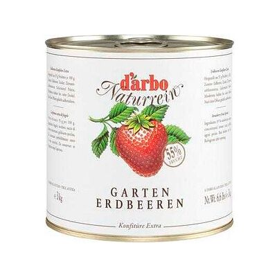 Darbo Extra Erdbeere Konfitüre - 3kg Darbo Extra Erdbeere Konfitüre - 3kg
