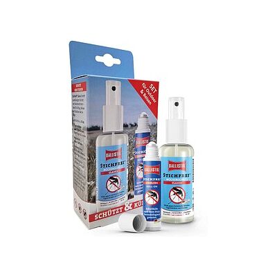 BALLISTOL STICHFREI®SET Mückenschutz-Spray 110 ml, 1 Set BALLISTOL STICHFREI®SET Mückenschutz-Spray 110 ml, 1 Set