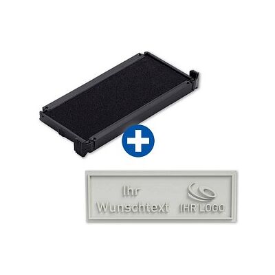 trodat Stempelplatte + integriertes Stempelkissen Ersatz-Set für trodat 4912 trodat Stempelplatte + integriertes Stempelkissen Ersatz-Set für trodat 4912