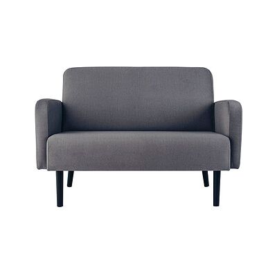 meet powered by PAPERFLOW 2-Sitzer Sofa LISBOA grau schwarz Stoff 124,0 x 81,5 x 83,0 cm, 1 St. meet powered by PAPERFLOW 2-Sitzer Sofa LISBOA grau schwarz Stoff 124,0 x 81,5 x 83,0 cm, 1 St.