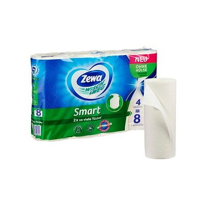 Zewa Küchenrollen WISCH&WEG Smart, 4 Rollen Zewa Küchenrollen WISCH&WEG Smart, 4 Rollen