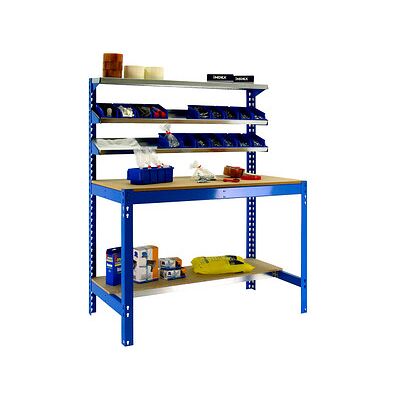 Simonrack Werkbank SIMONWORK BT1 900 blau 91,0 x 61,0 x 144,5 cm Simonrack Werkbank SIMONWORK BT1 900 blau 91,0 x 61,0 x 144,5 cm