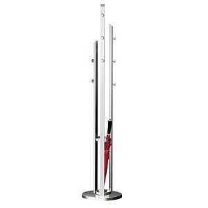 Kerkmann Kleiderständer Solitär - 8 Haken - 40x175 cm - Silber - Garderobenständer Kerkmann Kleiderständer Solitär - 8 Haken - 40x175 cm - Silber - Garderobenständer