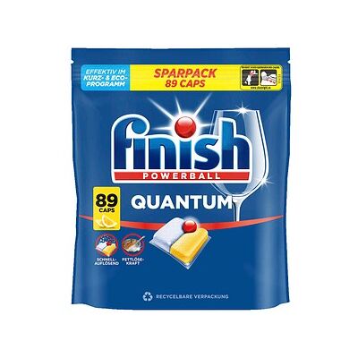 finish POWERBALL QUANTUM CITRUS Spülmaschinentabs 89 St., 89 St. finish POWERBALL QUANTUM CITRUS Spülmaschinentabs 89 St., 89 St.