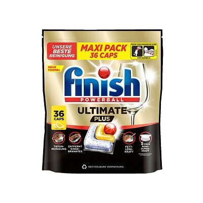 finish POWERBALL ULTIMATE PLUS CITRUS Spülmaschinentabs 36 St., 36 St. finish POWERBALL ULTIMATE PLUS CITRUS Spülmaschinentabs 36 St., 36 St.