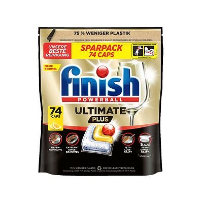 finish POWERBALL ULTIMATE PLUS CITRUS Spülmaschinentabs 74 St., 74 St. finish POWERBALL ULTIMATE PLUS CITRUS Spülmaschinentabs 74 St., 74 St.