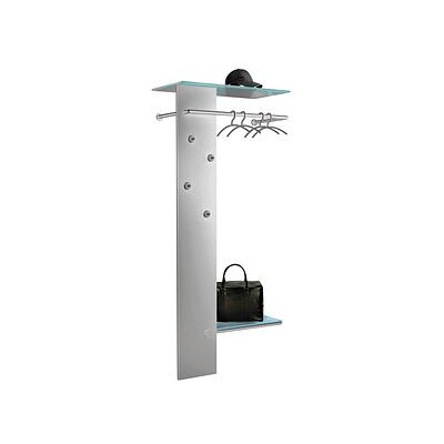 Kerkmann Wandgarderobe Kent 33676514 silber Metall 4 Haken 80,0 x 190,0 cm, 1 St. Kerkmann Wandgarderobe Kent 33676514 silber Metall 4 Haken 80,0 x 190,0 cm, 1 St.