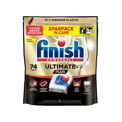 finish POWERBALL ULTIMATE PLUS FRESH Spülmaschinentabs 74 St., 74 St. finish POWERBALL ULTIMATE PLUS FRESH Spülmaschinentabs 74 St., 74 St.