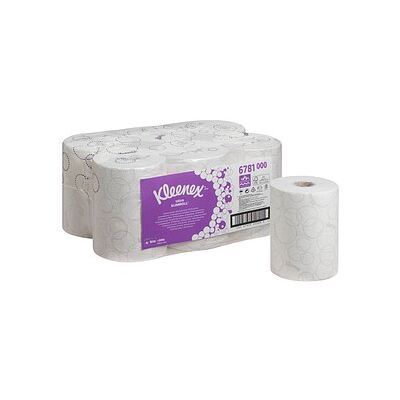 Kleenex® Handtuchrollen Ultra SLIMROLL® 2-lagig weiß, 6 Rollen Kleenex® Handtuchrollen Ultra SLIMROLL® 2-lagig weiß, 6 Rollen