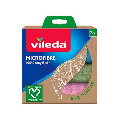 vileda Mikrofasertücher 90 °C waschbar, 3 St. vileda Mikrofasertücher 90 °C waschbar, 3 St.