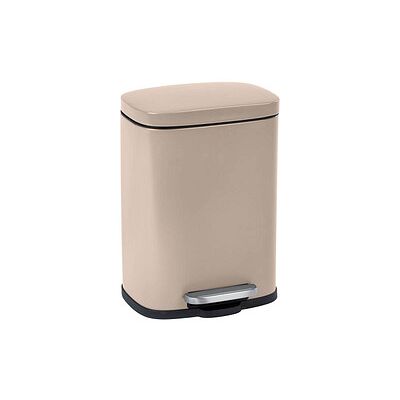 WENKO Leno Kosmetikeimer 5,0 l taupe, 1 St. WENKO Leno Kosmetikeimer 5,0 l taupe, 1 St.