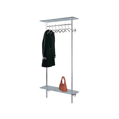 Kerkmann Wandgarderobe - 30609414 Silber Stahl 85x175cm Kerkmann Wandgarderobe - 30609414 Silber Stahl 85x175cm