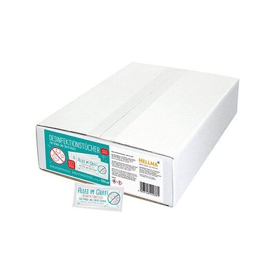 HELLMA Desinfektionstücher 400 Weiß - Desinfection Towels HELLMA Desinfektionstücher 400 Weiß - Desinfection Towels