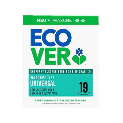 ECOVER UNIVERSAL Waschmittel Pulver, 950 g ECOVER UNIVERSAL Waschmittel Pulver, 950 g