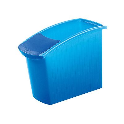 HAN MONDO Papierkorb 18,0 l blau, transluzent, 1 St. HAN MONDO Papierkorb 18,0 l blau, transluzent, 1 St.