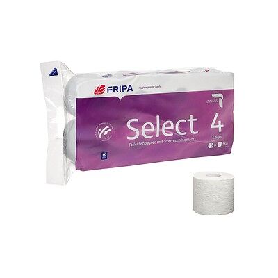 FRIPA Toilettenpapier Select 4-lagig, 8 Rollen FRIPA Toilettenpapier Select 4-lagig, 8 Rollen