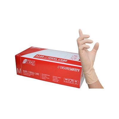 NITRAS MEDICAL unisex Einmalhandschuhe IDEAL CARE weiß Größe M, 100 St. NITRAS MEDICAL unisex Einmalhandschuhe IDEAL CARE weiß Größe M, 100 St.
