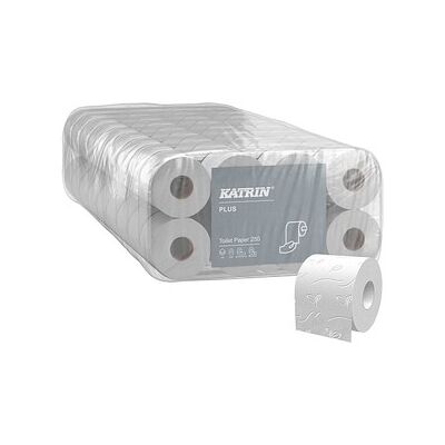 KATRIN Toilettenpapier PLUS 250 3-lagig, 72 Rollen KATRIN Toilettenpapier PLUS 250 3-lagig, 72 Rollen