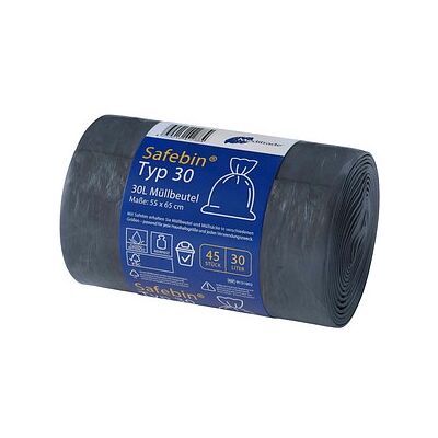 Meditrade® Müllbeutel Safebin®Typ 30 30,0 l grau 11,0 µm, 45 St. Meditrade® Müllbeutel Safebin®Typ 30 30,0 l grau 11,0 µm, 45 St.