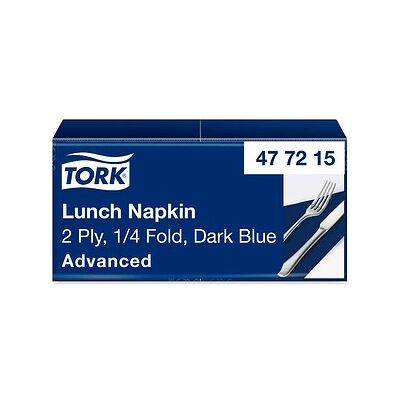TORK Servietten Lunch Advanced dunkelblau 2-lagig 32,5 x 32,8 cm, 200 St. TORK Servietten Lunch Advanced dunkelblau 2-lagig 32,5 x 32,8 cm, 200 St.