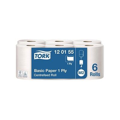 TORK Putztuchrollen Universal 1-lagig hochweiß, 6 Rollen TORK Putztuchrollen Universal 1-lagig hochweiß, 6 Rollen