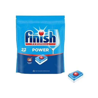 finish POWERBALL POWER Spülmaschinentabs 22 St., 22 St. finish POWERBALL POWER Spülmaschinentabs 22 St., 22 St.