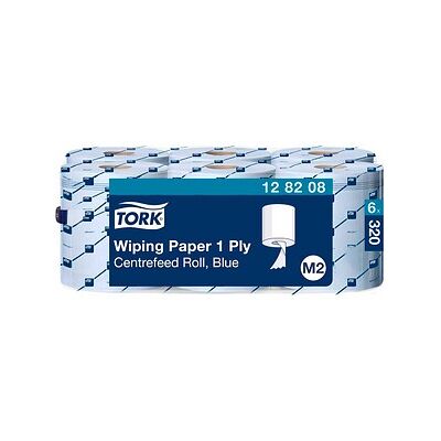 TORK Putztuchrollen Advanced M2 1-lagig blau, 6 Rollen TORK Putztuchrollen Advanced M2 1-lagig blau, 6 Rollen