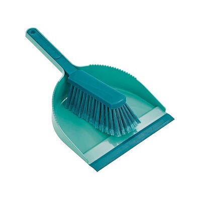LEIFHEIT Kehrgarnitur Classic türkis Kunststoff 23,0 cm breit LEIFHEIT Kehrgarnitur Classic türkis Kunststoff 23,0 cm breit