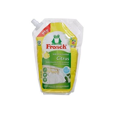 Frosch® CITRUS Waschmittel flüssig, 1,5 l Frosch® CITRUS Waschmittel flüssig, 1,5 l