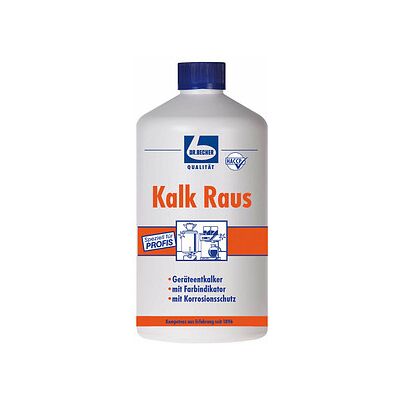 Becher Kalk Raus Entkalker 1,0 l - Entkalker Becher Kalk Raus Entkalker 1,0 l - Entkalker