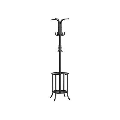 SONGMICS Kleiderständer schwarz Metall 12 Haken 40,0 x 175,0 cm, 1 St. SONGMICS Kleiderständer schwarz Metall 12 Haken 40,0 x 175,0 cm, 1 St.