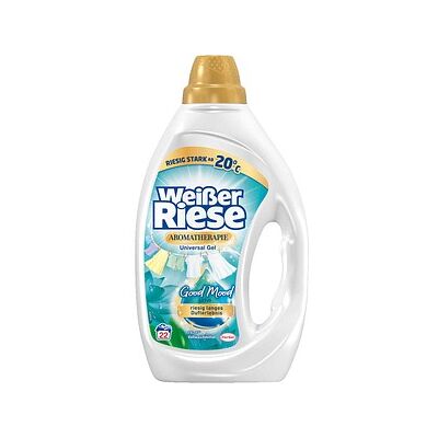 Weißer Riese AROMATHERAPIE LOTUS Waschmittel flüssig, 990 ml Weißer Riese AROMATHERAPIE LOTUS Waschmittel flüssig, 990 ml