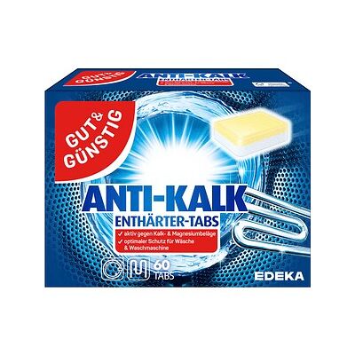 GUT&GÜNSTIG Waschmaschinen-Entkalker, 60 St. GUT&GÜNSTIG Waschmaschinen-Entkalker, 60 St.