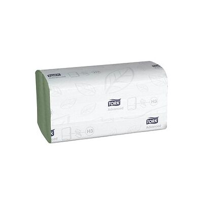 TORK Papierhandtücher 290179 H3 Advanced Zick-Zack-Falzung 2-lagig 3.750 Tücher TORK Papierhandtücher 290179 H3 Advanced Zick-Zack-Falzung 2-lagig 3.750 Tücher