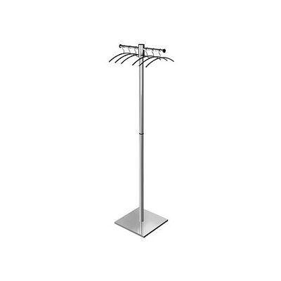 Kerkmann G 12 E Kleiderständer Edelstahl - 2 Haken, 51x168 cm Kerkmann G 12 E Kleiderständer Edelstahl - 2 Haken, 51x168 cm