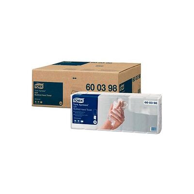TORK Papierhandtücher 600398 Xpress® Soft H2 Interfold-Falzung 2-lagig 3.780 Tücher TORK Papierhandtücher 600398 Xpress® Soft H2 Interfold-Falzung 2-lagig 3.780 Tücher