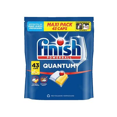 finish POWERBALL QUANTUM CITRUS Spülmaschinentabs 43 St., 43 St. finish POWERBALL QUANTUM CITRUS Spülmaschinentabs 43 St., 43 St.