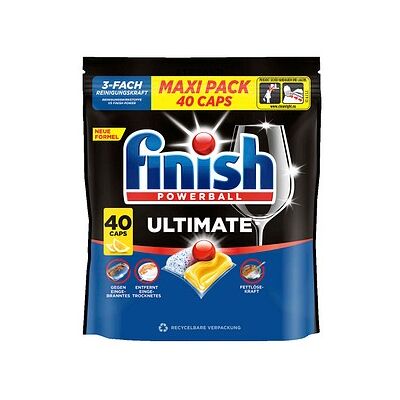 finish POWERBALL ULTIMATE CITRUS Spülmaschinentabs 40 St., 40 St. finish POWERBALL ULTIMATE CITRUS Spülmaschinentabs 40 St., 40 St.