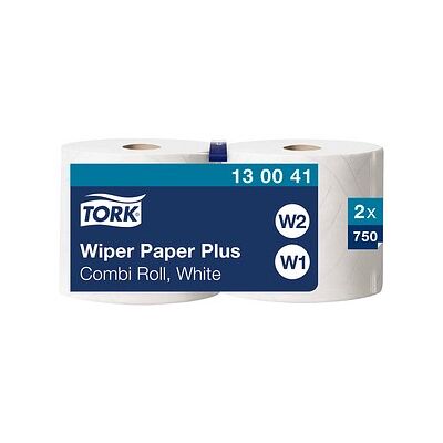 TORK Putztuchrollen Premium W1/ W2 2-lagig weiß, 750 Blätter, 2 Rollen TORK Putztuchrollen Premium W1/ W2 2-lagig weiß, 750 Blätter, 2 Rollen