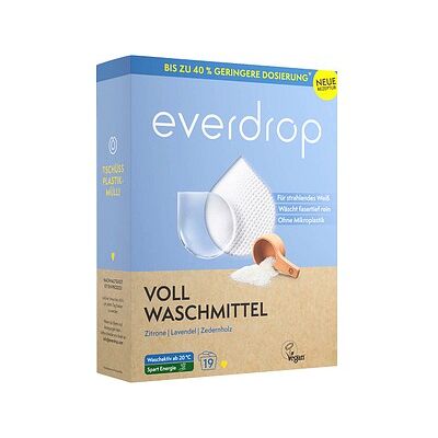 everdrop Waschmittel Pulver, 760 g everdrop Waschmittel Pulver, 760 g