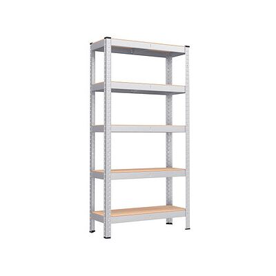 SONGMICS Schwerlastregal GLR030E01 silber 75,0 x 30,0 x 150,0 cm SONGMICS Schwerlastregal GLR030E01 silber 75,0 x 30,0 x 150,0 cm