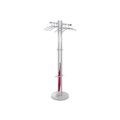 Kerkmann Kleiderständer Silber - 6 Haken, 39x167cm Kerkmann Kleiderständer Silber - 6 Haken, 39x167cm