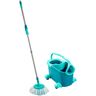 LEIFHEIT Clean Twist Mop Ergo mobile Wischsystem türkis