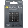 4 GP Akkus ReCyko+ PRO Micro AAA 800 mAh