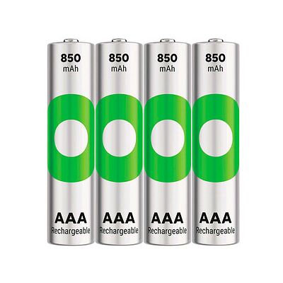 GP Akkus ReCyko+ Ni-MH Micro AAA 850 mAh, 4 St. GP Akkus ReCyko+ Ni-MH Micro AAA 850 mAh, 4 St.