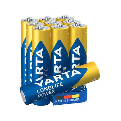 VARTA Batterien LONGLIFE Power Alkali-Mangan Micro AAA 1,5 V, 10 St. VARTA Batterien LONGLIFE Power Alkali-Mangan Micro AAA 1,5 V, 10 St.