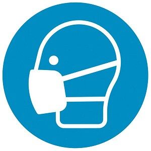 SafetyMarking® Gebotsaufkleber "Maske benutzen" rund 20,0 cm, 1 St. SafetyMarking® Gebotsaufkleber "Maske benutzen" rund 20,0 cm, 1 St.