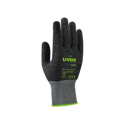 uvex unisex Schnittschutzhandschuhe C300 dry anthrazit Größe 10, 1 Paar uvex unisex Schnittschutzhandschuhe C300 dry anthrazit Größe 10, 1 Paar